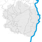 Touristische Region Pfalz mit Radverbindungen